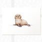 Seal Animal Nursery Print