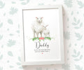 Sheep Personalised Thank You Print