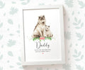 Wolf Personalised Thank You Print